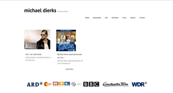 Desktop Screenshot of michaeldierks.com